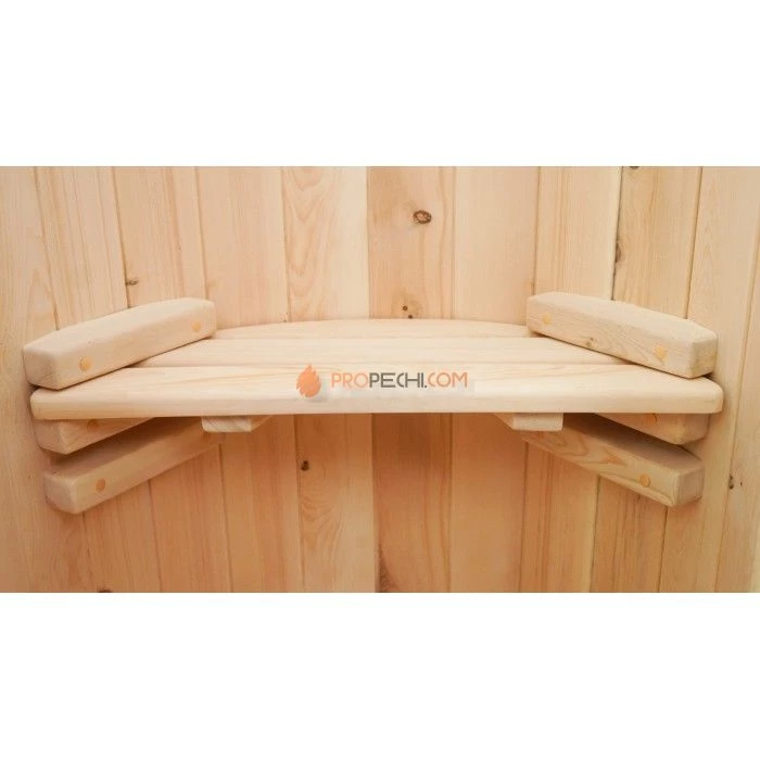 Фитобочка круглая НКЗ SMART из кедра, диаметр 78 см, высота 130 см / 25 мм