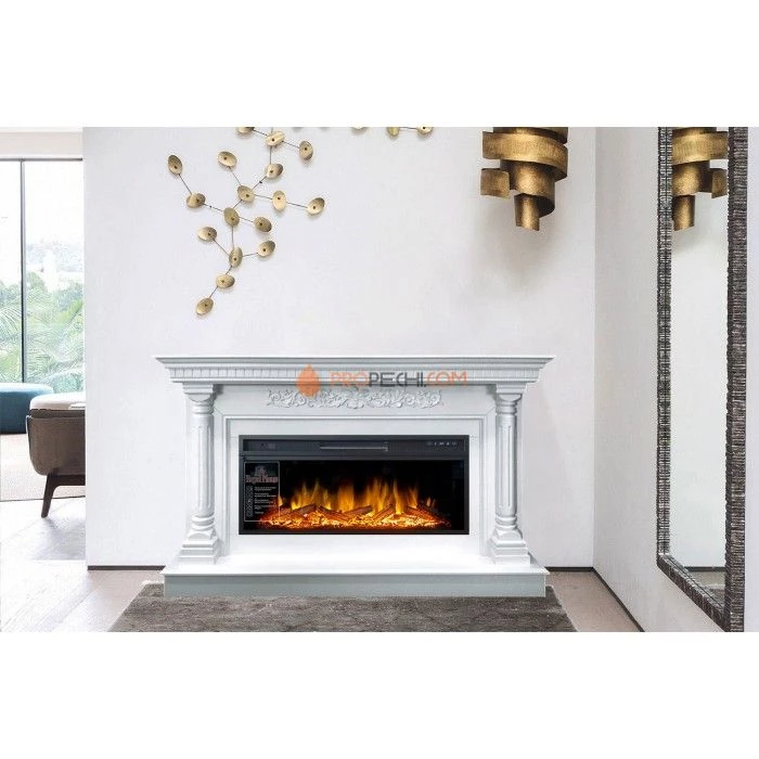 Портал Royal Flame Sicilia - Белый (Ширина 1530мм)