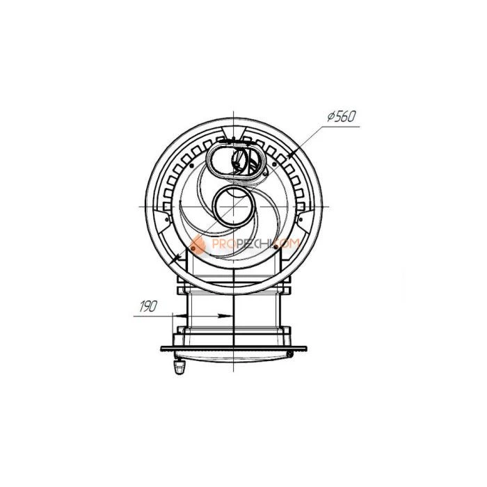 Печь банная «Атмосфера М» сетка нержавейка