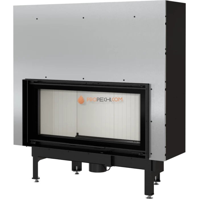 Каминная топка стальная Kratki NADIA/14/G (гильотина) (14 кВт)