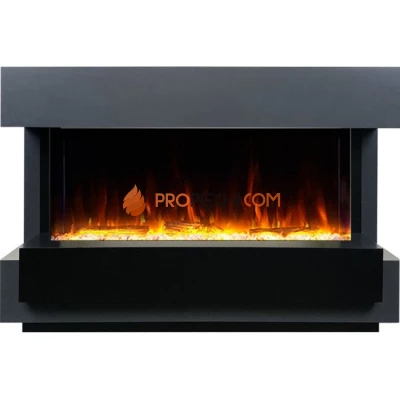 Каминокомплект Royal Flame Cube 36 - Серый графит с очагом Astra 36 RF