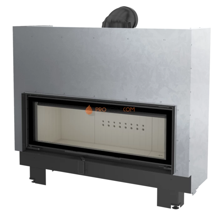 Каминная топка стальная Kratki MB120/G (22 кВт)