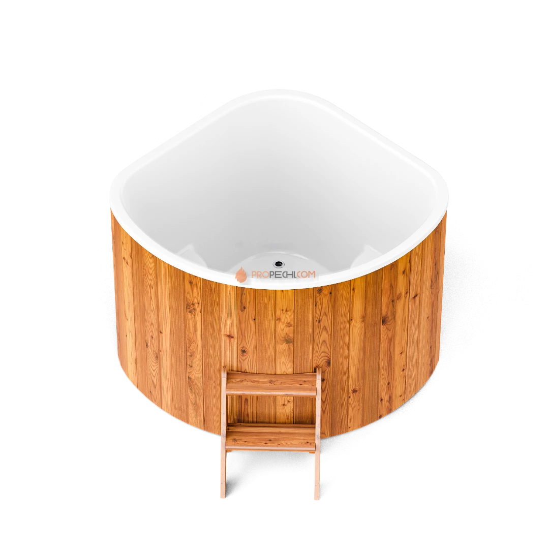 Купель композитная POLARSPA CORNER 160 Термососна