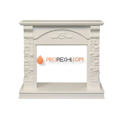 Портал Dimplex Prague - Белый /Сланец белый