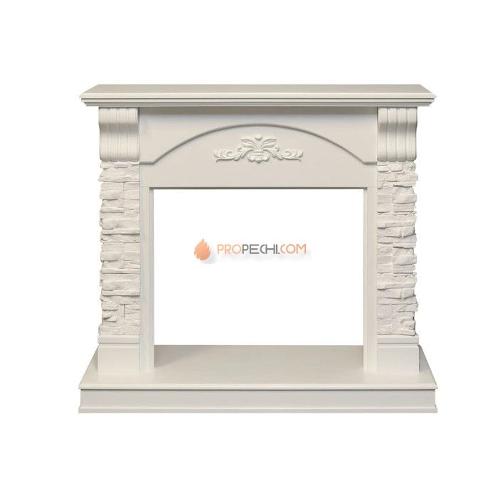 Каминокомплект Dimplex Prague - Белый /Сланец белый с очагом XHD28L-INT