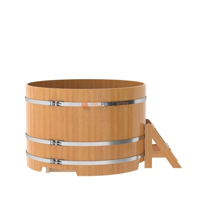 Купель BentWood круглая из натуральной лиственницы d=1,50