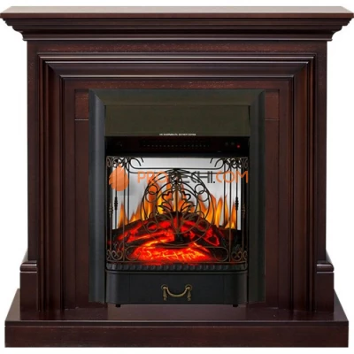 Каминокомплект Royal Flame Bradford - Темный дуб с очагом Majestic FX M Black
