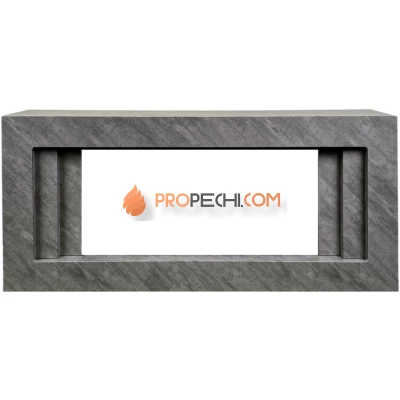 Портал Royal Flame Line 42 Concrete - Серый бетон