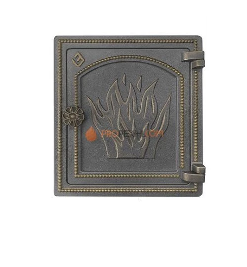 Дверка печная ВЕЗУВИЙ ДТ-4 (Бронза)