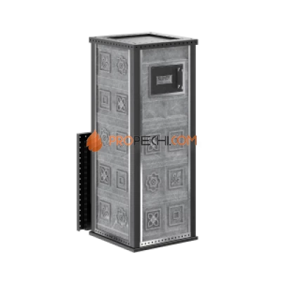 Дровяная печь для бани Klover RT 35-RV 310S ( Талькомагнезит, Design 10 )