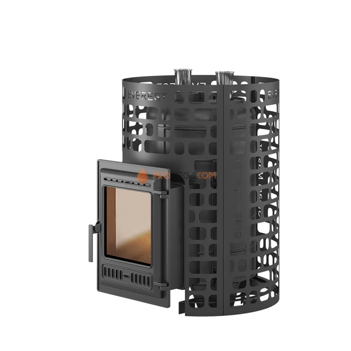 Чугунная печь для бани Эверест Steam Master 30 (320) б/в