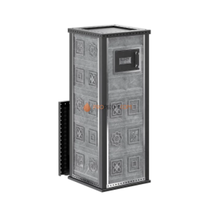 Дровяная печь для бани Klover RT 35-RV 310S ( Талькомагнезит, Design 10 )