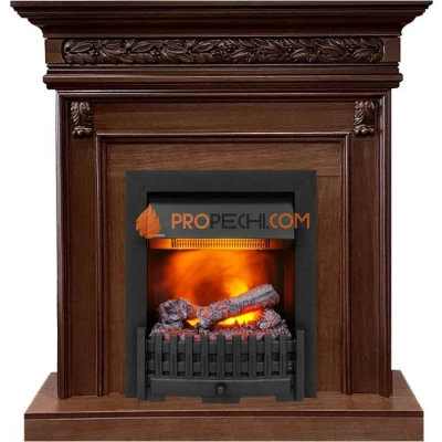 Каминокомплект Dimplex Valletta - Темный дуб с очагом Danville Black FB2