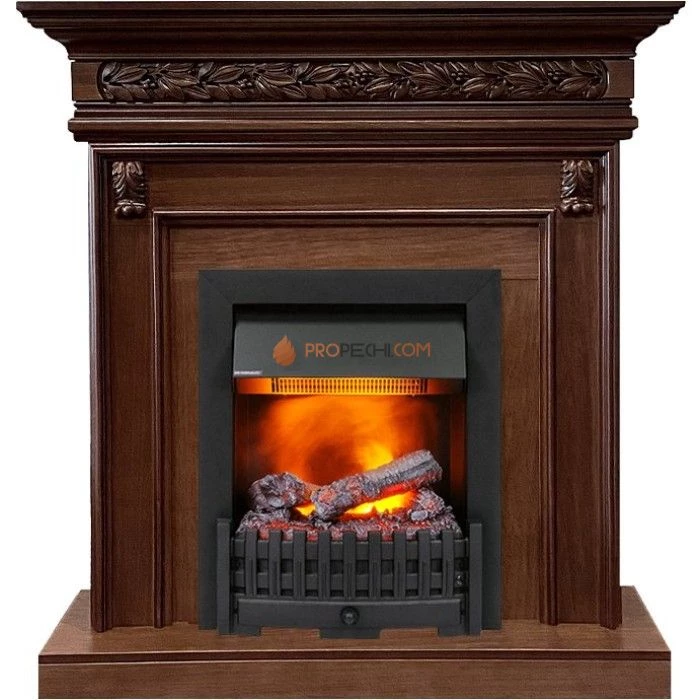 Каминокомплект Dimplex Valletta - Темный дуб с очагом Danville Black FB2