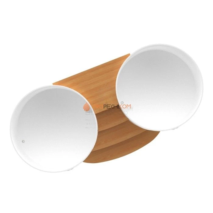 Подиум BentWood на 2 купели D 2,0х1,2 из натуральной лиственницы