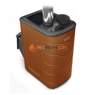 Печь для бани Термофор Гейзер Супер Inox ДА ЗК терракота