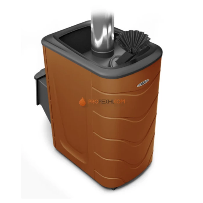 Печь для бани Термофор Гейзер Супер Inox ДА ЗК терракота