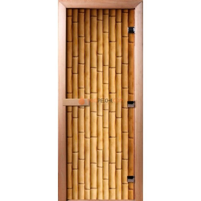 Дверь для бани DoorWood Фотопечать А019, 2100x900 мм