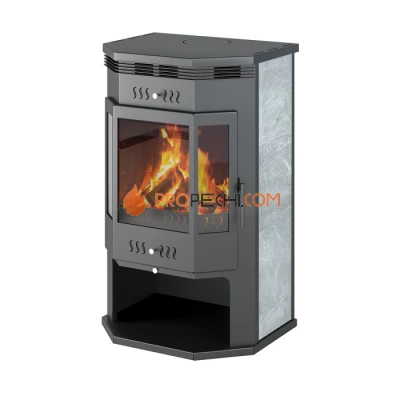 Печь-Камин ASTON 12 кВт (200 м³) Призматик (Талькохлорит)