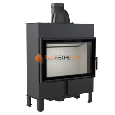 Каминная топка стальная Kratki LUCY/14/SLIM (14 кВт)