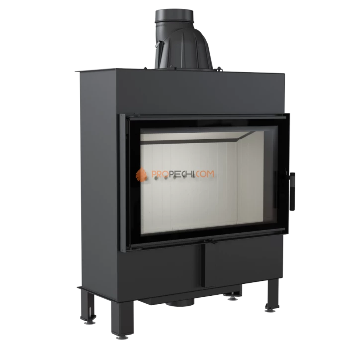 Каминная топка стальная Kratki LUCY/14/SLIM (14 кВт)