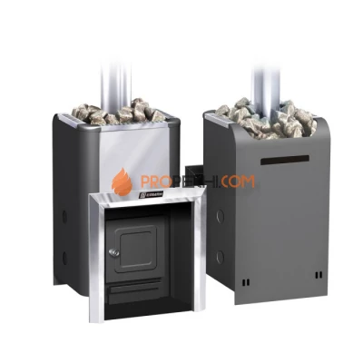 Газодровяная печь для бани Ермак Уралочка 12-Н