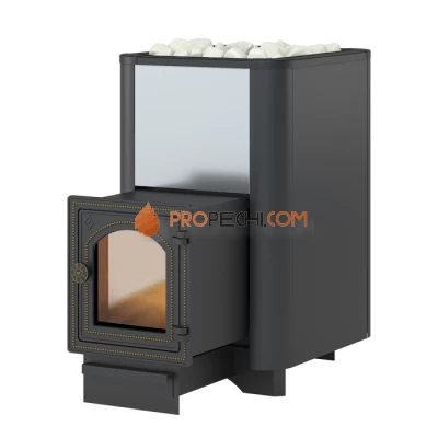 Печь для бани Везувий Сенсация 22 Антрацит (ДТ-4С)