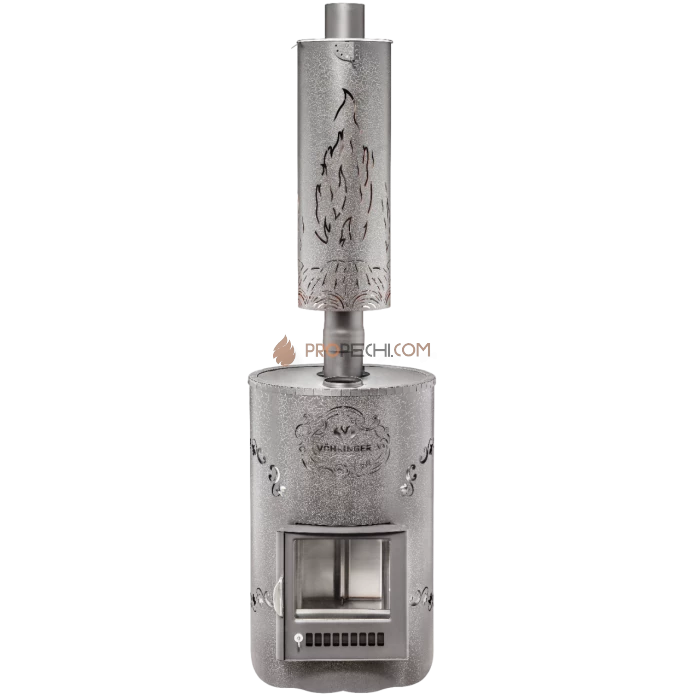 Дровяная печь для бани Ферингер Уют-25 в кожухе Стандарт до 25 м³