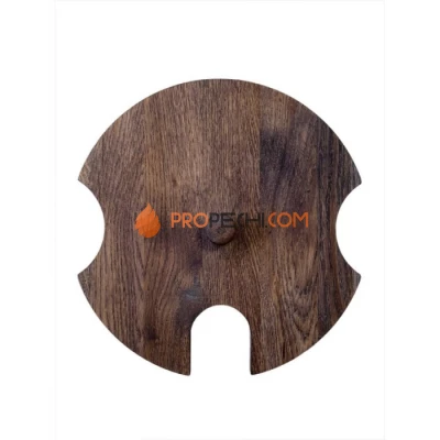 Крышка для запарника Woodson, d35, дуб в тёмном