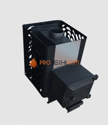 Банная печь Березка Оптима 12 ДТ-3 Сетка