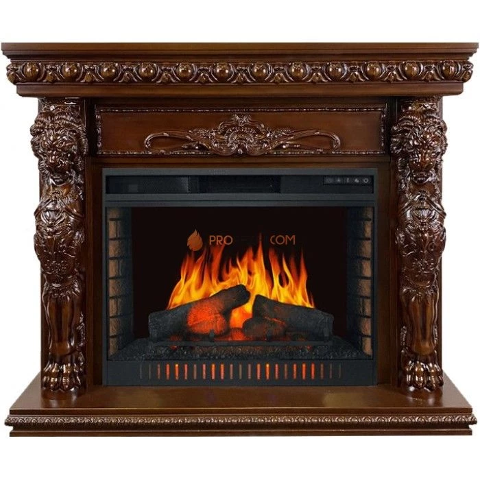 Каминокомплект Royal Flame Windsor - Темный дуб с очагом Vision 30 EF LED FX