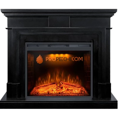 Каминокомплект Royal Flame Coventry - Черный с Электрическим очагом Royal Flame Emerald 28