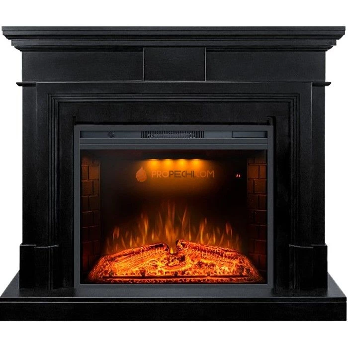 Каминокомплект Royal Flame Coventry - Черный с Электрическим очагом Royal Flame Emerald 28