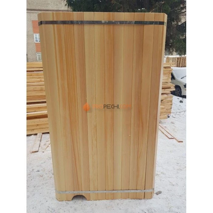 Душевая кабина НКЗ угловая, диаметр 100 см, высота 200 см