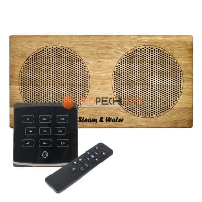 Комплект акустической системы встраиваемый SW 1 Black ECO Wood, двойной Прямоугольник (две колонки)