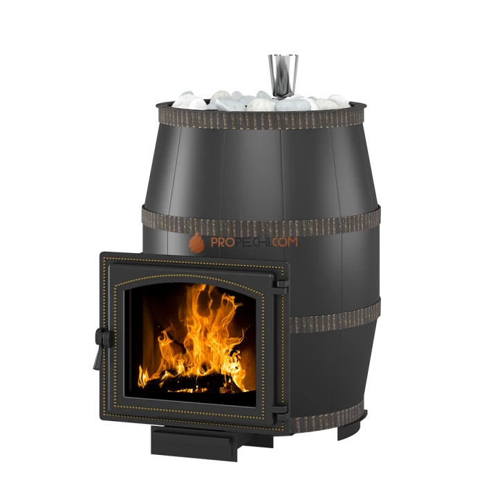 Чугунная печь для бани Везувий Легенда Русский пар 18 (240)