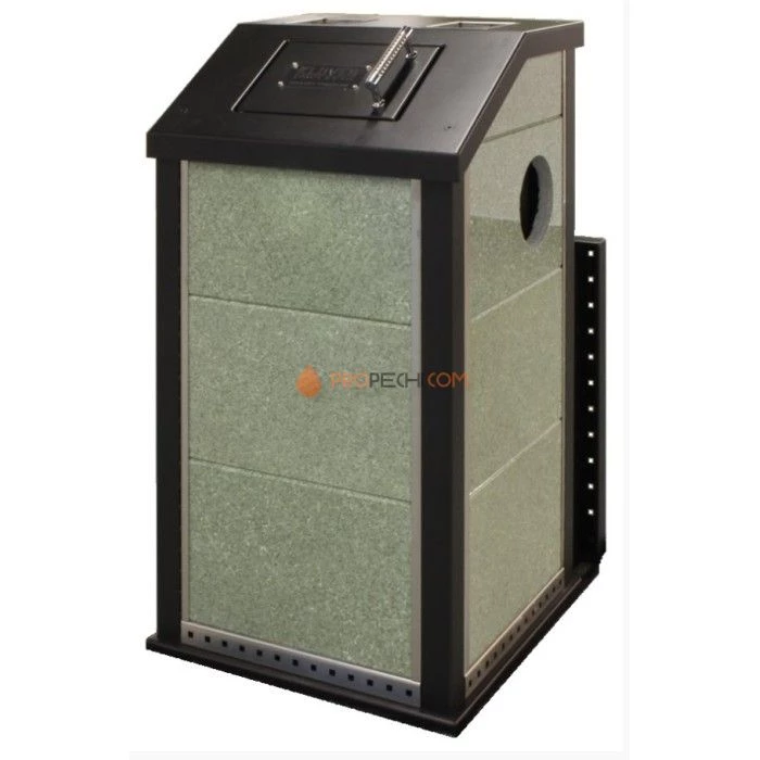 Печь для бани KLOVER RT-20P Серпентинит (дровяная)