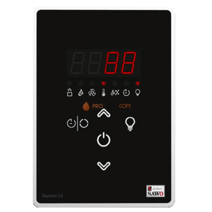 Электрическая печь SAWO NORDEX NR-60Ni2-Z 6 кВт (встроенный блок мощности, пульт покупается отдельно)