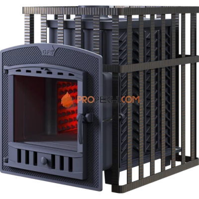 Чугунная печь для бани Гефест GFS ЗК 25П2 в сетке