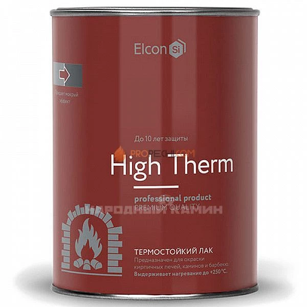 Elcon Лак термостойкий +250 1 л.