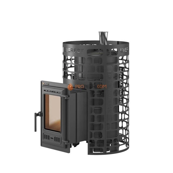 Чугунная печь для бани Эверест Steam Master 18 (310)