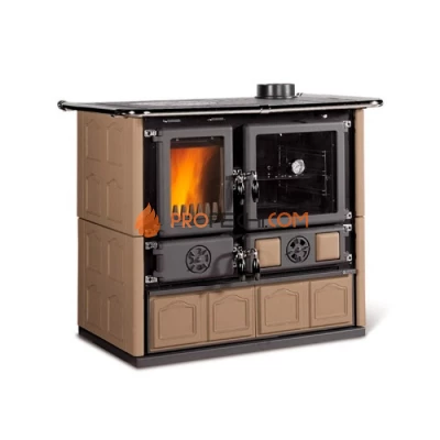 Печь-камин La Nordica Rosa 5.0 Maiolica Tortora