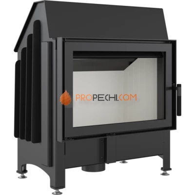 Каминная топка стальная Kratki Zibi/PF (12 кВт)