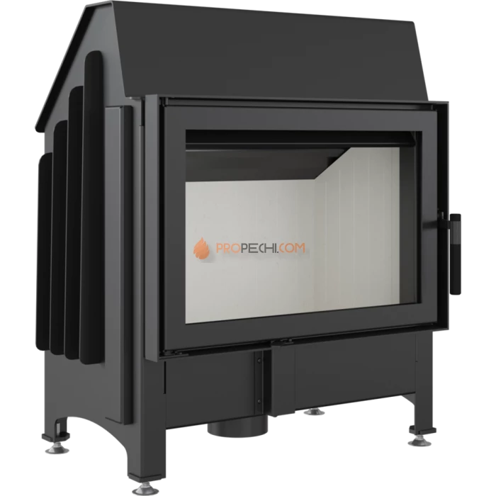 Каминная топка стальная Kratki Zibi/PF (12 кВт)