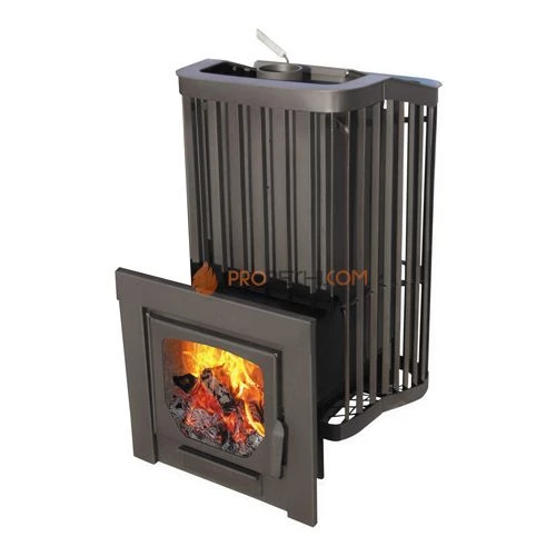 Печь банная Варвара Терма-Каменка, панорамная