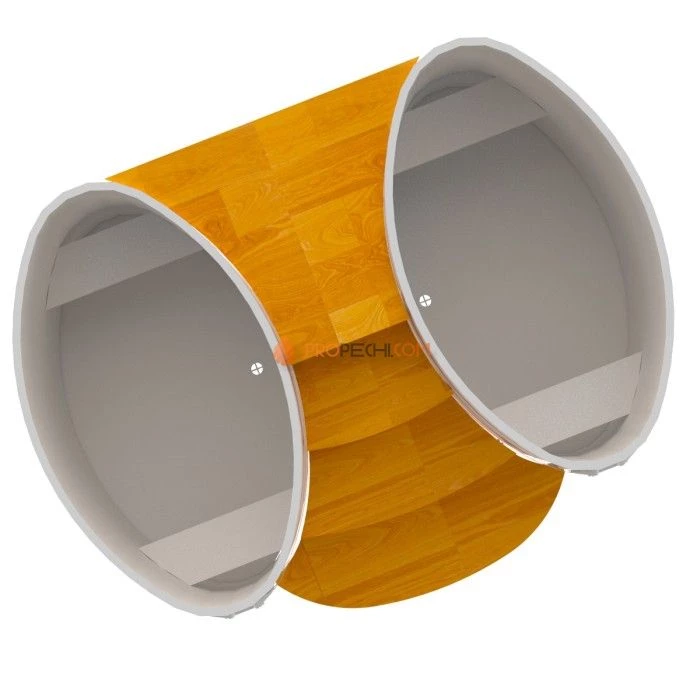 Подиум BentWood на 2 купели 0,8х1,42 СЛ натуральный