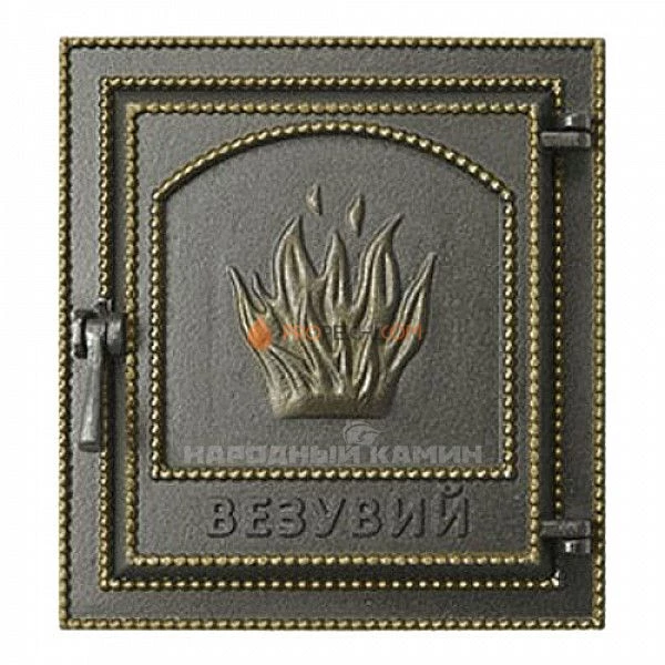 Дверка каминная 211 (бронза) 325x290 мм