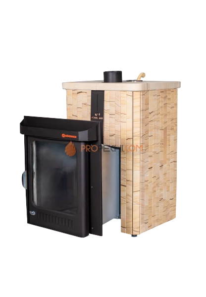 Банная печь Ферингер Квадра ПФ Окаменевшее дерево