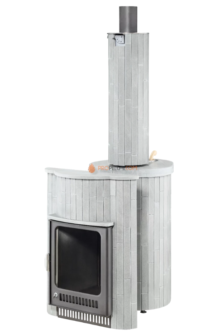 Банная печь Ферингер Малютка "Серый велюр" наборный