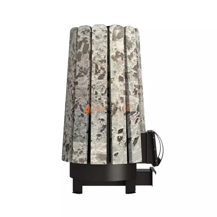 Дровяная банная печь Grill’D Cometa 180 Vega Short Stone Pro (Серпентинит)